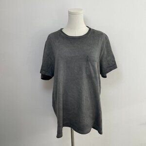 Les Tien Washed Grey Pocket Tee | Men’s Size Medium (Unisex Fit)